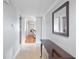 Bright hallway with tile floors and a decorative console table at 513 Kelsey St # 513, Lakeland, FL 33803