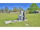 Well-maintained water filtration system on a concrete pad, ensuring clean and reliable water supply to the property at 990 Brooke Rd, Fort Meade, FL 33841