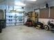 Two car garage offering lots of storage space at 100 Heatherwood Blvd, Lake Wales, FL 33859
