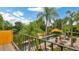 Backyard oasis featuring pool and lush landscaping at 2300 N Scenic Hwy # 56, Lake Wales, FL 33898