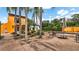 Inviting backyard with pool and lush landscaping at 2300 N Scenic Hwy # 56, Lake Wales, FL 33898