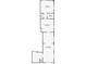 Detailed floorplan featuring the layout of the bonus room, bathroom, and laundry at 2300 N Scenic Hwy # 56, Lake Wales, FL 33898