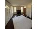 Bright living room with fireplace and hardwood floors, ready for your personal touches at 334 Main St, Haines City, FL 33844