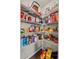 Spacious walk-in pantry with abundant shelving providing ample storage for food and household items at 3608 Garrard Rd, Fort Meade, FL 33841