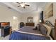 A different view of the main bedroom, complete with a massage chair at 4009 Bedford Ave, Winter Haven, FL 33884