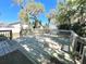 Back deck perfect for entertaining guests at 407 Paradise Island Dr, Haines City, FL 33844