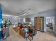 Spacious living room features two sofas and easy access to other rooms at 4168 Aberdeen Ln, Lake Wales, FL 33859