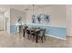 Elegant dining area featuring stylish decor and comfortable seating for a cozy meal at 5556 Hogan Ln, Winter Haven, FL 33884