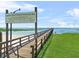 Scenic view of Indian Lake Estates Freshwater Pier, re-established in September 2016 at 6261 Red Grange Blvd, Indian Lake Estates, FL 33855