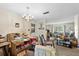Living room shows lots of furniture and decor at 6261 Red Grange Blvd, Indian Lake Estates, FL 33855