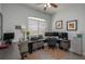 Spacious office with multiple desk spaces, ample natural light, and contemporary decor for a productive workspace at 633 Hart Lake Dr, Winter Haven, FL 33884