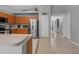 Bright kitchen featuring stainless steel appliances, and ample counter space at 991 Old Scenic Hwy, Lake Wales, FL 33853