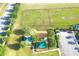 An aerial view of the community playground and dog park, with parking at 1108 Zion Dr, Haines City, FL 33844