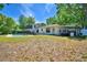 Spacious backyard featuring a refreshing pool and covered patio, perfect for outdoor entertaining at 151 Lake Ring Dr, Winter Haven, FL 33884