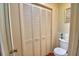 Bathroom with a toilet, and closet at 151 Lake Ring Dr, Winter Haven, FL 33884
