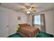 Bright bedroom with a window, and comfortable bed at 151 Lake Ring Dr, Winter Haven, FL 33884