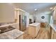 Bright kitchen with stainless steel appliances, granite countertops, and a large center island at 151 Lake Ring Dr, Winter Haven, FL 33884