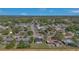An overhead view of the house within a developed residential community, near schools and services at 225 Babson Dr, Babson Park, FL 33827