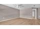 A serene bedroom features light-colored walls, new flooring, and ample space at 225 Babson Dr, Babson Park, FL 33827
