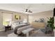 Serene bedroom retreat featuring a ceiling fan, neutral décor, and ample natural light at 271 Inman Blvd, Winter Haven, FL 33881