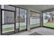 Covered patio with screens and a view of the backyard at 3217 La Salle St, Winter Haven, FL 33884