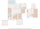Detailed floor plan showing the layout of the home with key features and room dimensions at 4717 Emerald Palms Ct, Winter Haven, FL 33884