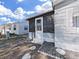 An enclosed patio featuring a storm door at 4986 Foxwood Lake Dr, Lakeland, FL 33810