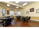 Cozy lounge area features comfortable seating, natural light, and decorative touches at 5325 Nicklaus Dr, Winter Haven, FL 33884