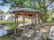 Wooden dock with slip leading to a waterway at 5402 Parkway Drive, Belle Isle, FL 32809