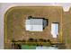 Aerial view of the property and home with metal roofs and outlined boundaries at 555 Morrel Ave, Lake Wales, FL 33859