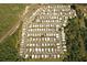 An aerial view of a meticulously planned and maintained residential community at 6515 Raintree Ne Ln, Winter Haven, FL 33881