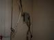 This is an image of a tankless water heater on an interior wall with pipes and electrical wires connected to it at 707 Great Barford St, Auburndale, FL 33823