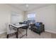 Bright office space with a lake view, decorated with modern furniture and a neutral color palette at 819 Seminole Rd, Babson Park, FL 33827