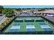 Aerial view of pickleball courts for an active and engaging community at 1055 Canary S Cir, Lakeland, FL 33809