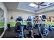 Well-equipped exercise room featuring modern cardio machines, perfect for staying active and healthy at 1055 Canary S Cir, Lakeland, FL 33809