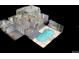 3D floor plan showcasing pool, kitchen, living spaces, bedrooms, and bathrooms at 1409 Berkley Ct, Winter Haven, FL 33880