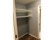 Walk-in closet has shelves with storage space at 1550 11Th Ne St # A2, Winter Haven, FL 33881