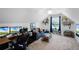 Large bonus room provides plenty of space for a sofa, a computer, and entertainment at 2 Bridgewater Dr, Winter Haven, FL 33884
