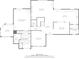Detailed first floor plan featuring a primary bedroom, kitchen, living room, and sunroom at 2 Bridgewater Dr, Winter Haven, FL 33884