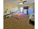 Cozy bedroom with large window for natural light and neutral tones at 218 Omaha St S S St, Lake Hamilton, FL 33851