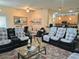 Spacious living room featuring comfortable seating, neutral walls, and an open floor plan at 4063 Birkdale Dr, Lake Wales, FL 33859