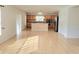 Open kitchen with island, stainless steel appliances, and ample cabinet space at 4610 Yellow Bay Dr, Kissimmee, FL 34758