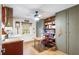 Functional laundry room with ample storage, a utility sink, and natural light at 5020 Broadmore Dr, Auburndale, FL 33823