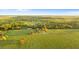 Aerial view of a home nestled among green pastures and trees under a clear blue sky, promising a serene setting at 6430 Russo Rd, Bartow, FL 33830
