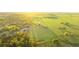 Drone's-eye view of sprawling lot, showcasing its potential and natural beauty at 6430 Russo Rd, Bartow, FL 33830