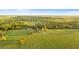 Aerial view of a home with location marker nestled among green pastures and trees under a clear blue sky at 6430 Russo Rd, Bartow, FL 33830