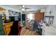 Spacious bedroom features ceiling fan, wood floors and ample storage spaces; ready for customization at 6450 Hollyberry Ne Ln, Winter Haven, FL 33881