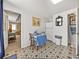 Bright dining area next to the kitchen with easy access to bathroom at 125 E Graham Park Dr, Haines City, FL 33844