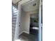 Light filled entryway featuring modern gray floors and neutral wall paint at 180 Old Connersville Rd, Bartow, FL 33830