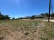 Street view of a large lot featuring a mix of grass and sandy patches and a few shade trees at 180 Old Connersville Rd, Bartow, FL 33830